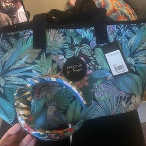 Jim Thompson Bangkok bag with a rim & a tag on
